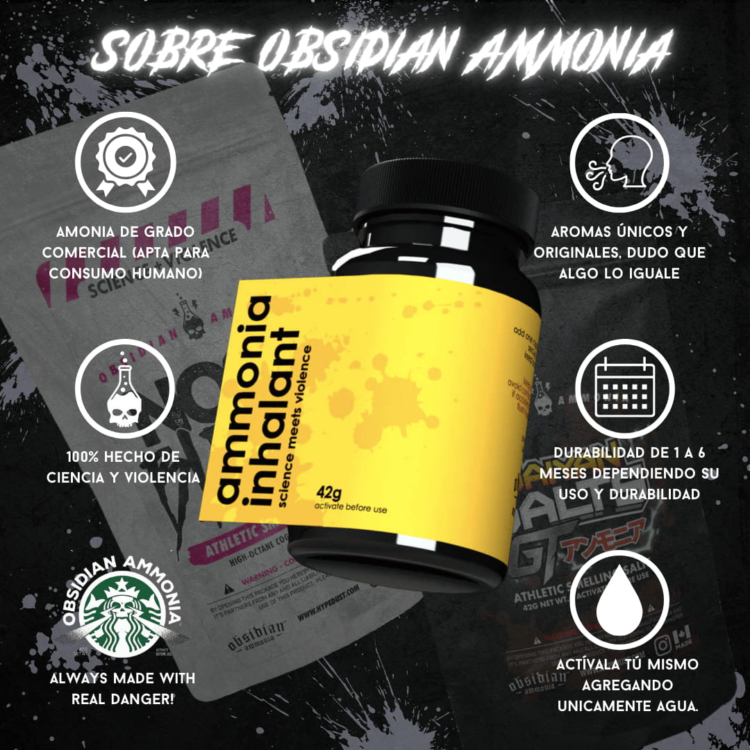 sobre obsidian ammonia standard como usar sales de amoniaco que es