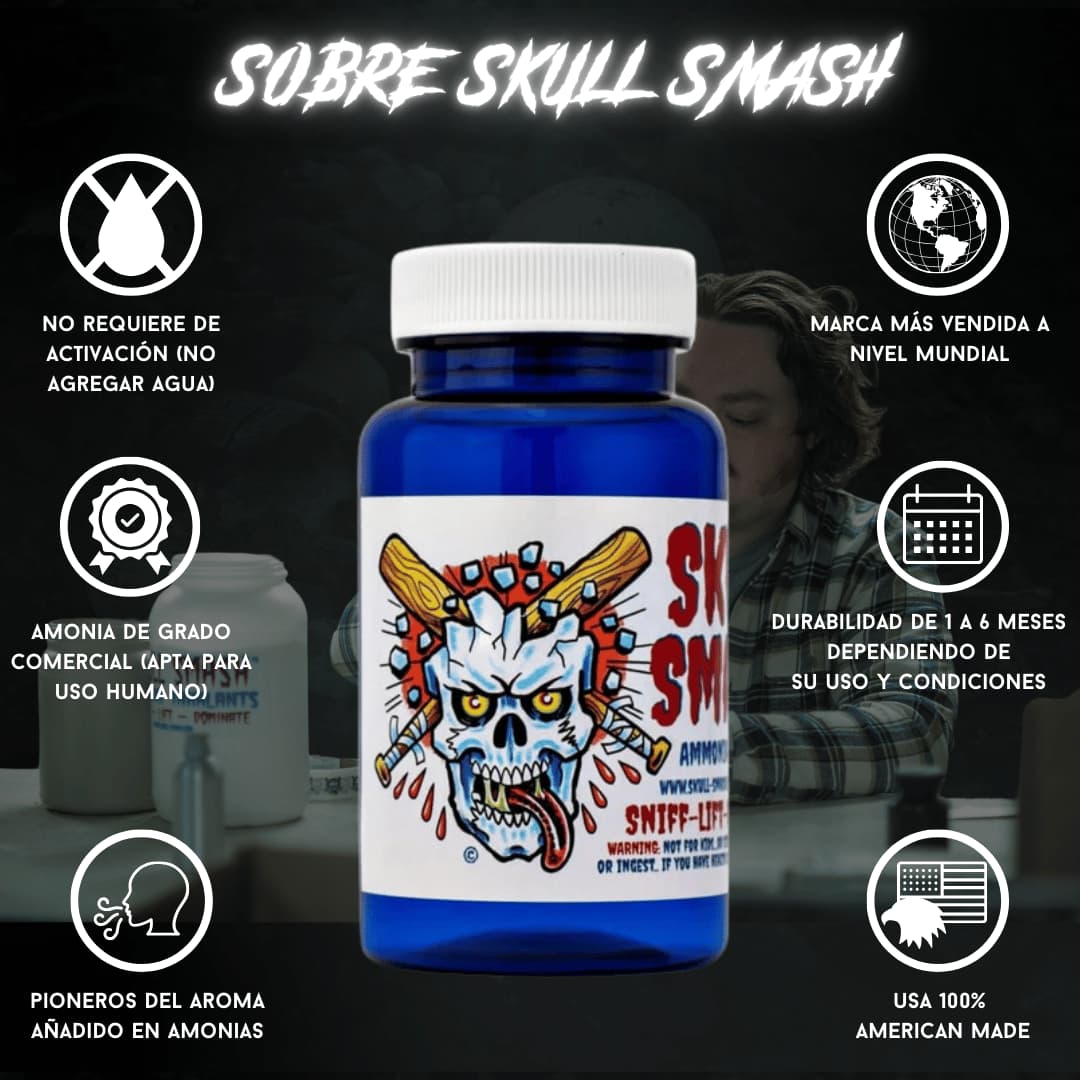 sobre las sales de amoniaco marca skull smash que es skull smash sales de amoniaco para powerlifting
