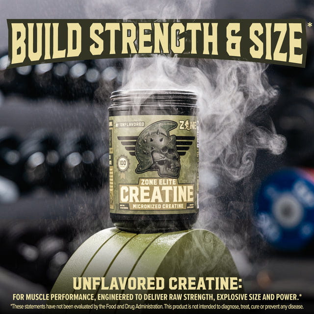 Zone Micronized Creatine (Sin sabor - 100 Servicios)