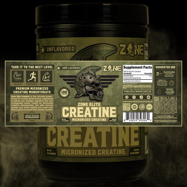 Creatina sin sabor, creatina monohidratada pura para fuerza, energía y recuperación. Ideal para ganar masa muscular y mejorar el rendimiento físico.
