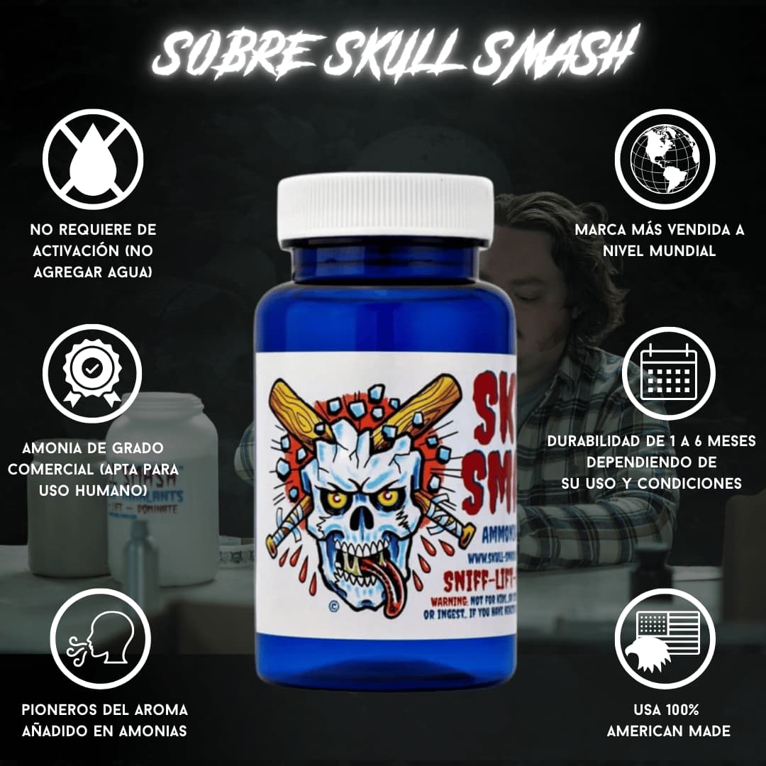 sobre las sales de amoniaco marca skull smash que es skull smash sales de amoniaco para powerlifting