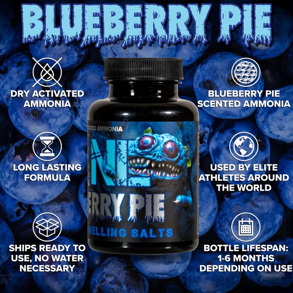 sales de amoniaco marca zone blueberry con descripcion de porudcto sales para powerlifting